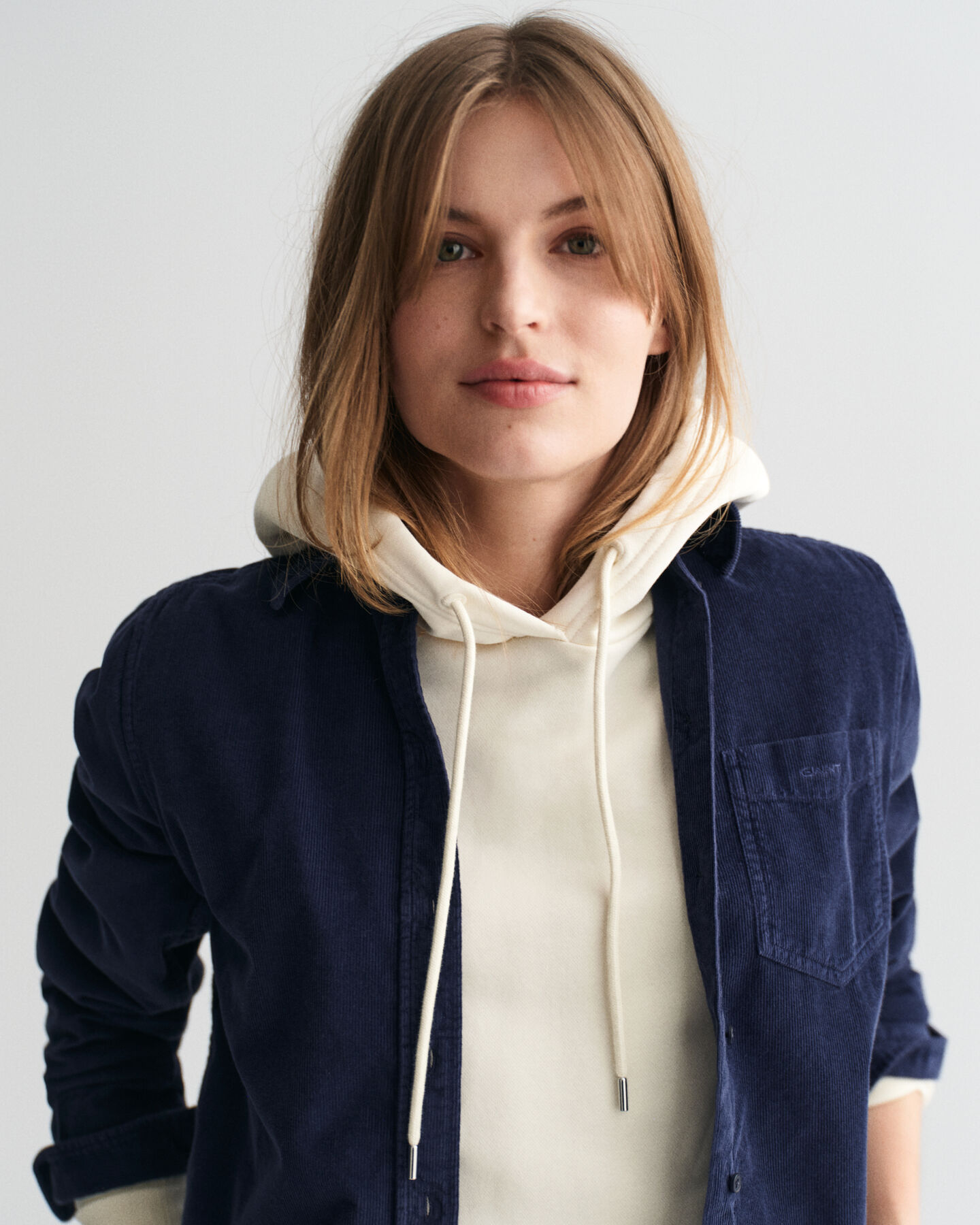 Regular Fit corduroy overhemd