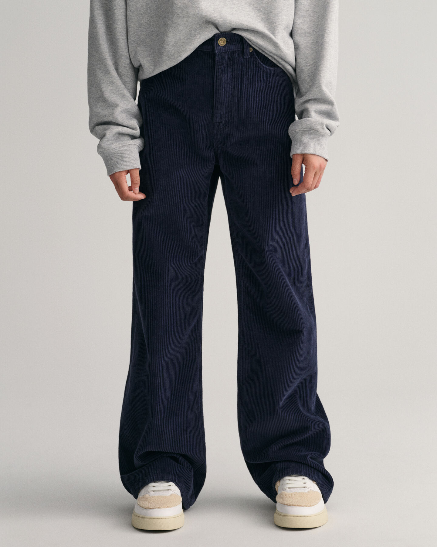 Teen Girls corduroy broek met wijde pijpen