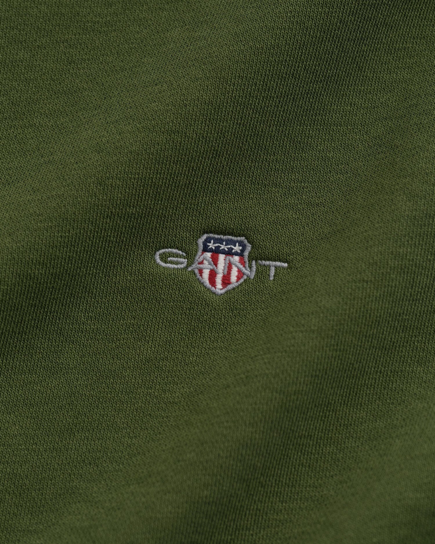 Shield sweatshirt met korte rits