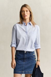 Relaxed Fit Classic overoverhemd van poplin