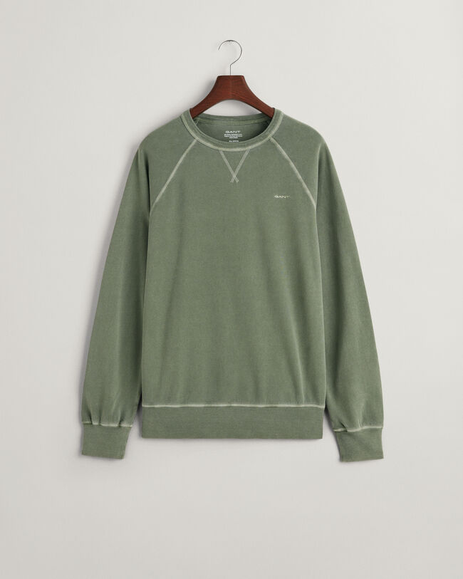 Sunfaded sweatshirt met ronde hals