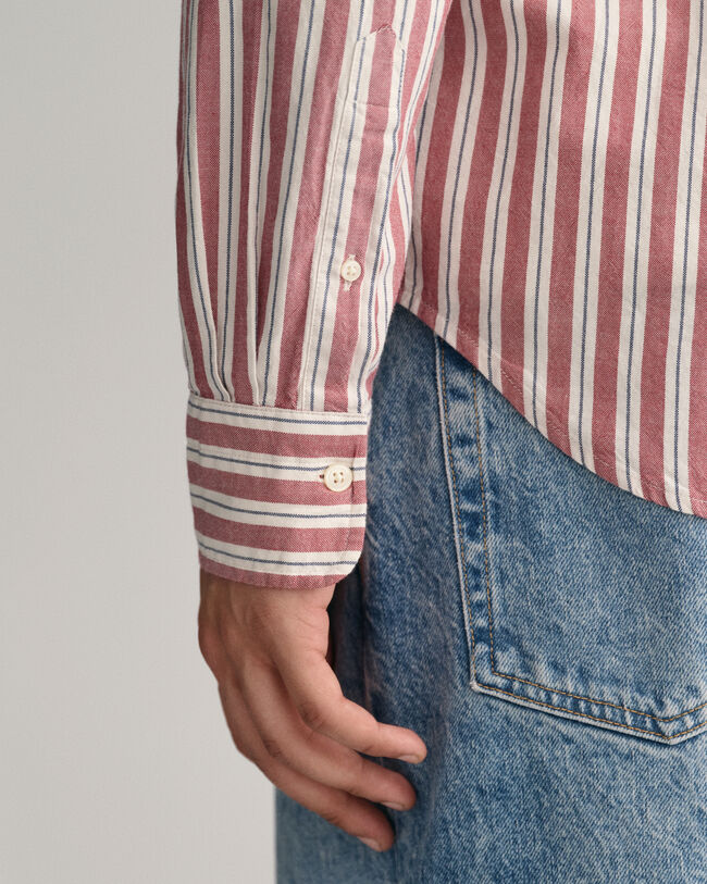 Regular Fit gestreept Archive Oxford-overhemd