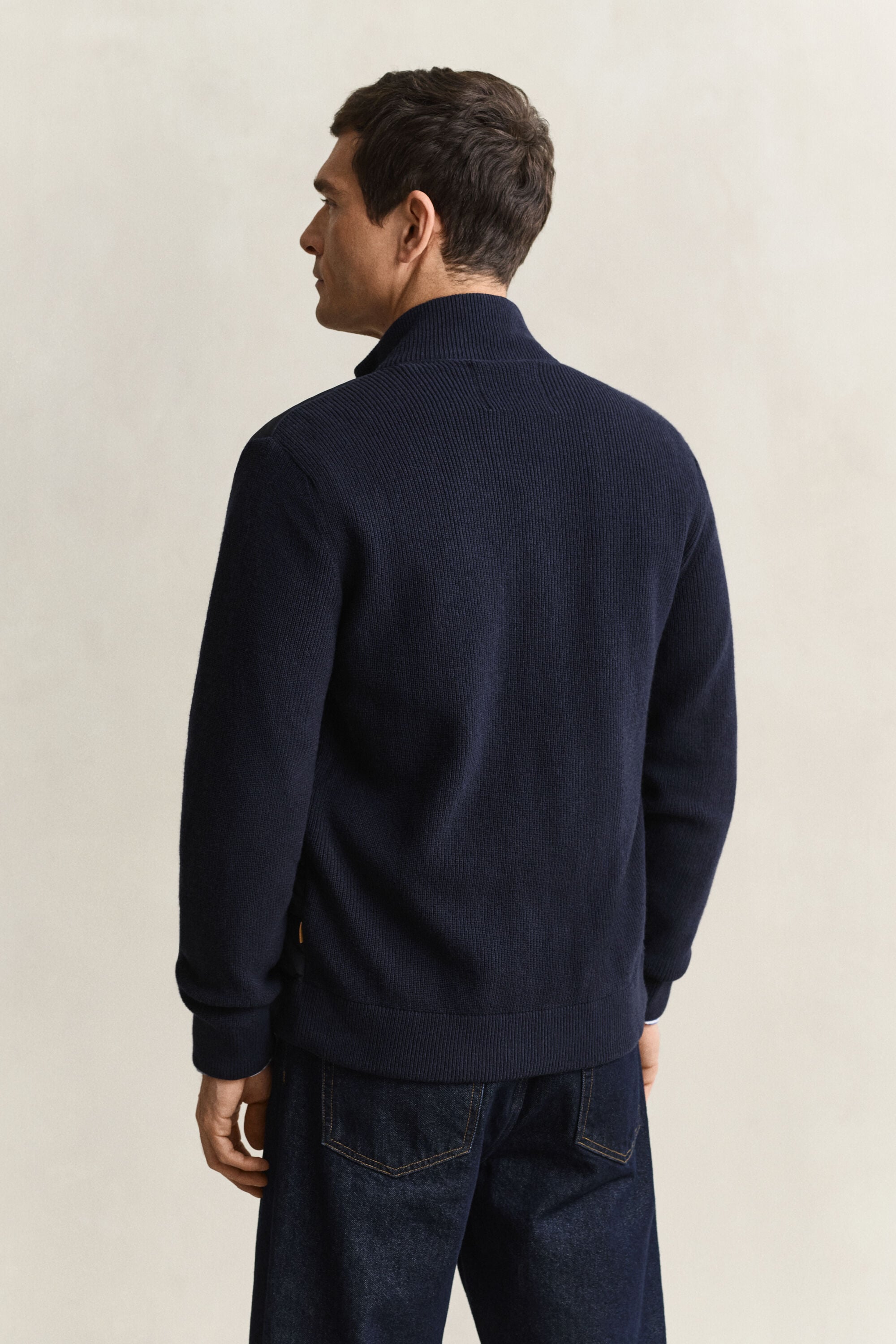 Hybride vest met ritssluiting