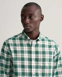 Regular Fit geruit Oxford-overhemd