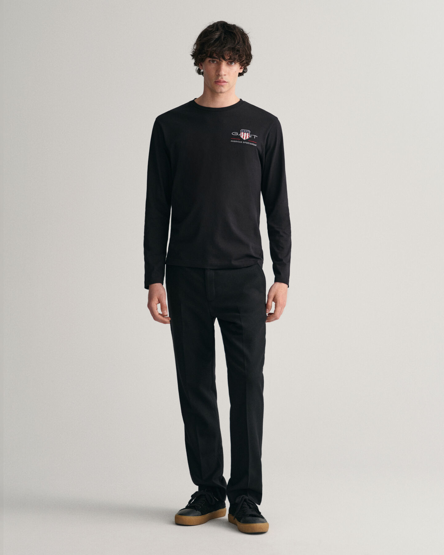 Slim Fit flanellen broek