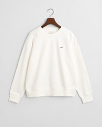 Shield sweatshirt met ronde hals