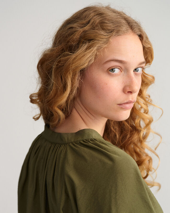 Blouse met opstaande kraag