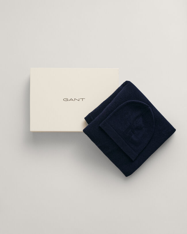 Baby cadeauset met dekentje en mutsje