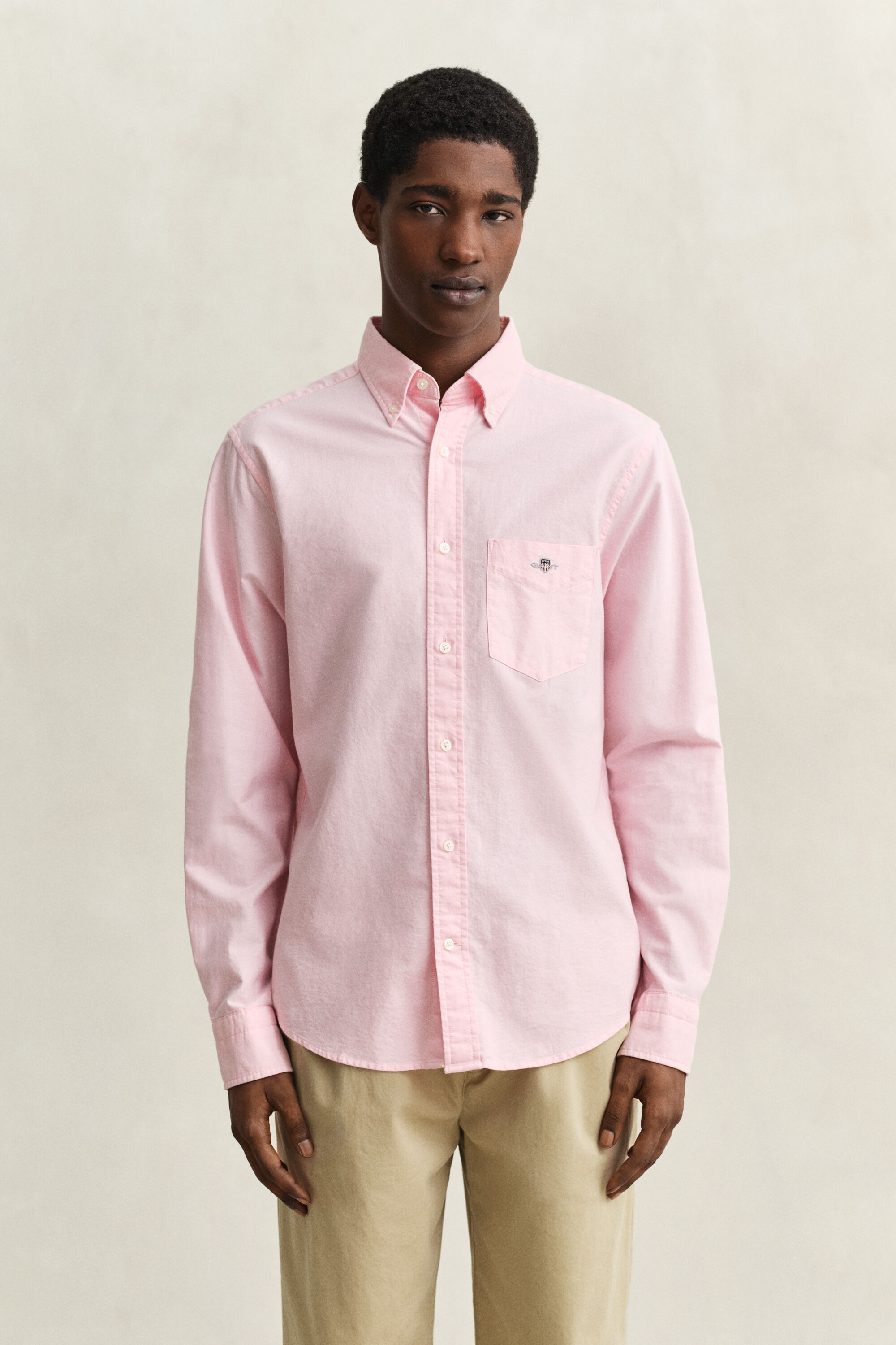 Regular Fit klassiek Oxford-overhemd