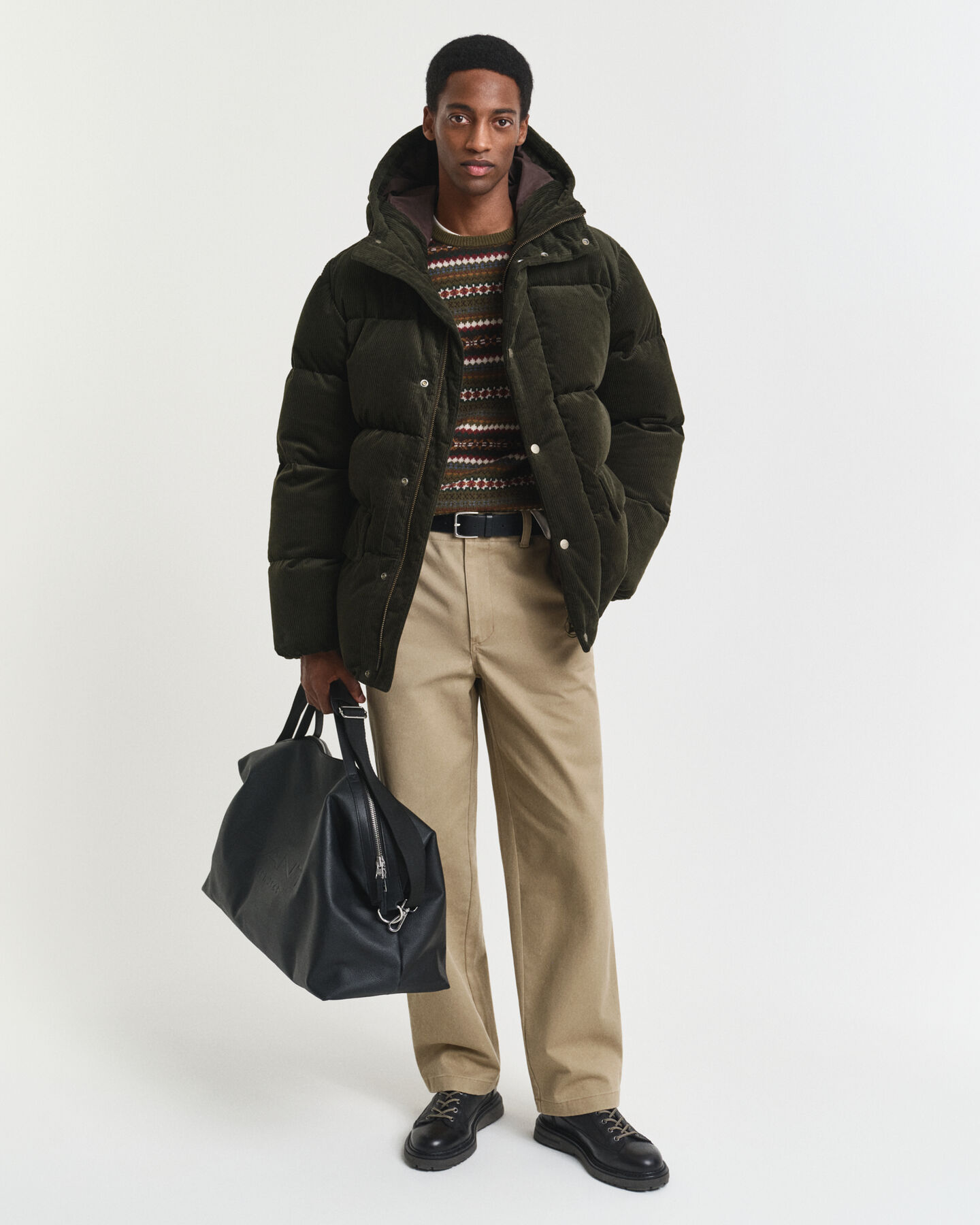 Fair Isle trui met ronde hals