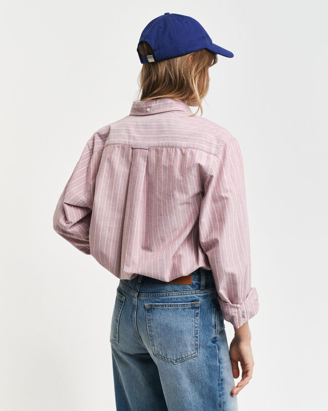 Regular Fit klassiek Oxford-overhemd met strepen