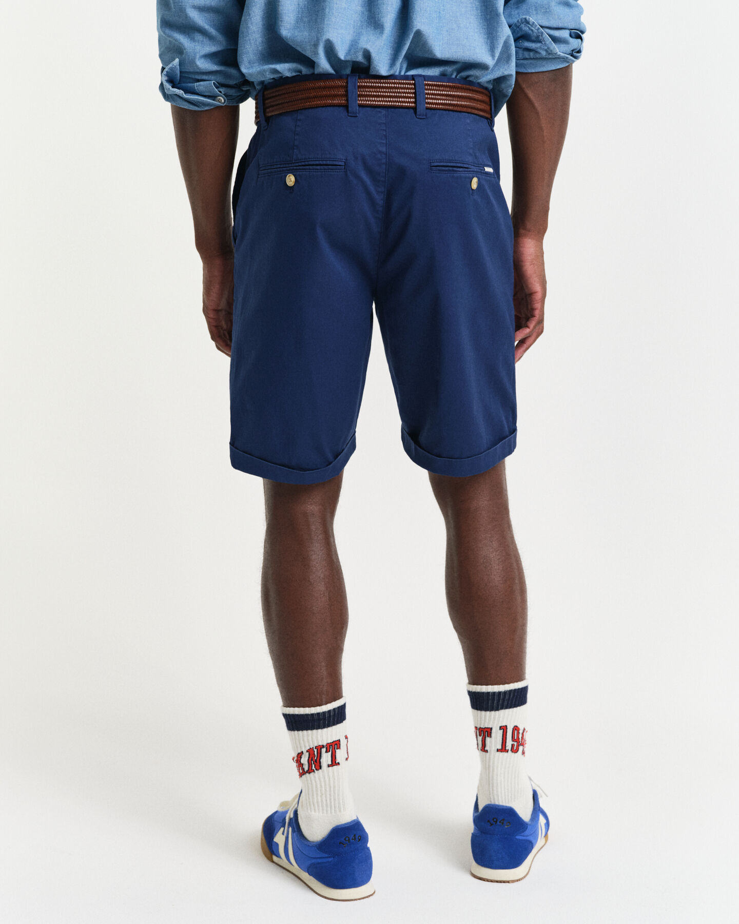 Regular Fit Sunfaded chinoshort