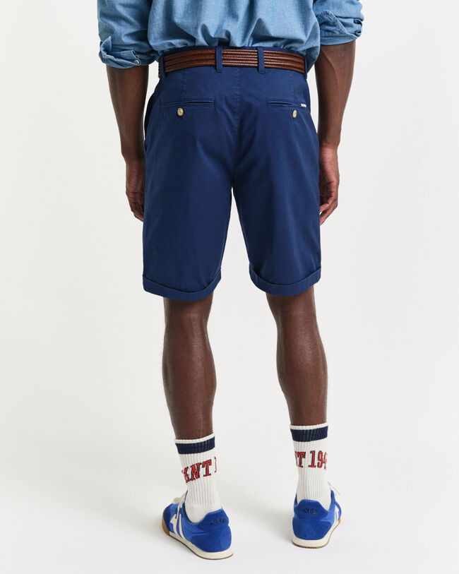 Regular Fit Sunfaded chinoshort