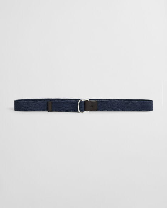 Geweven riem met gewassen effect