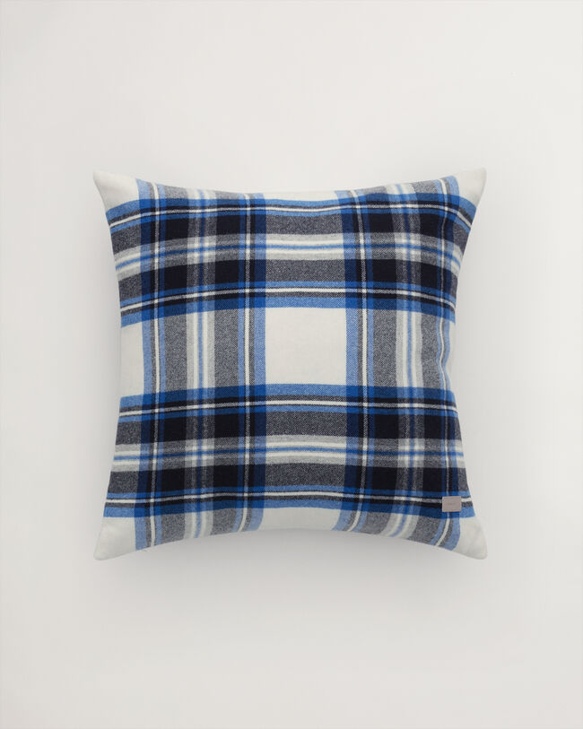 Kussenhoes met Schotse ruit