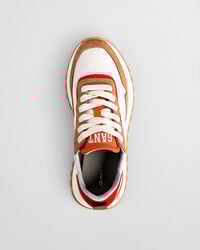 Caffay sneakers van suède en nylon