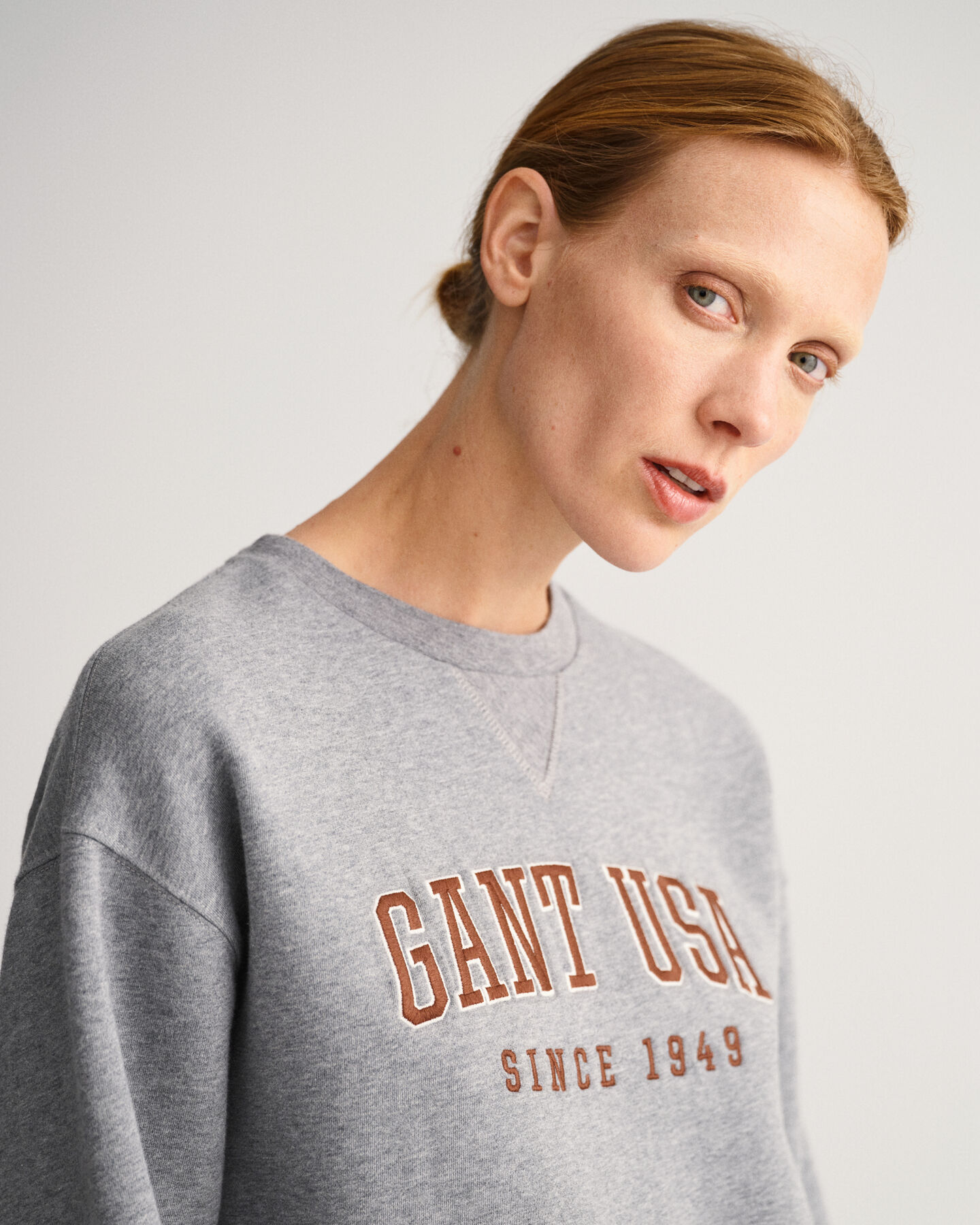 USA Graphic sweatshirt met ronde hals