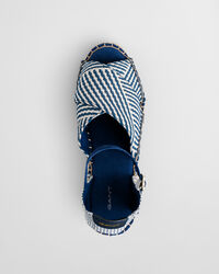 Luliza espadrilles met sleehak