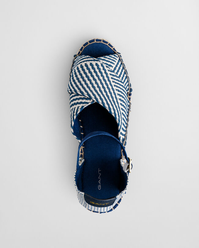 Luliza espadrilles met sleehak