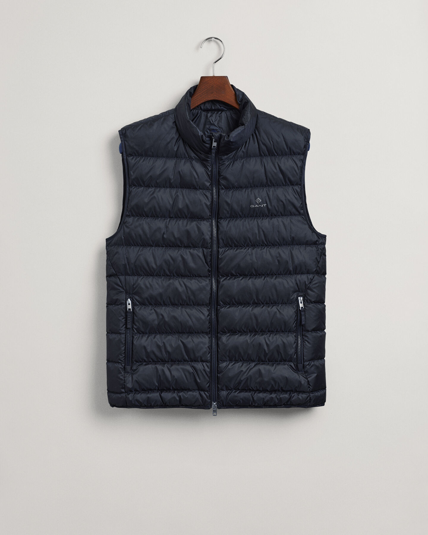 Lichte donsbodywarmer