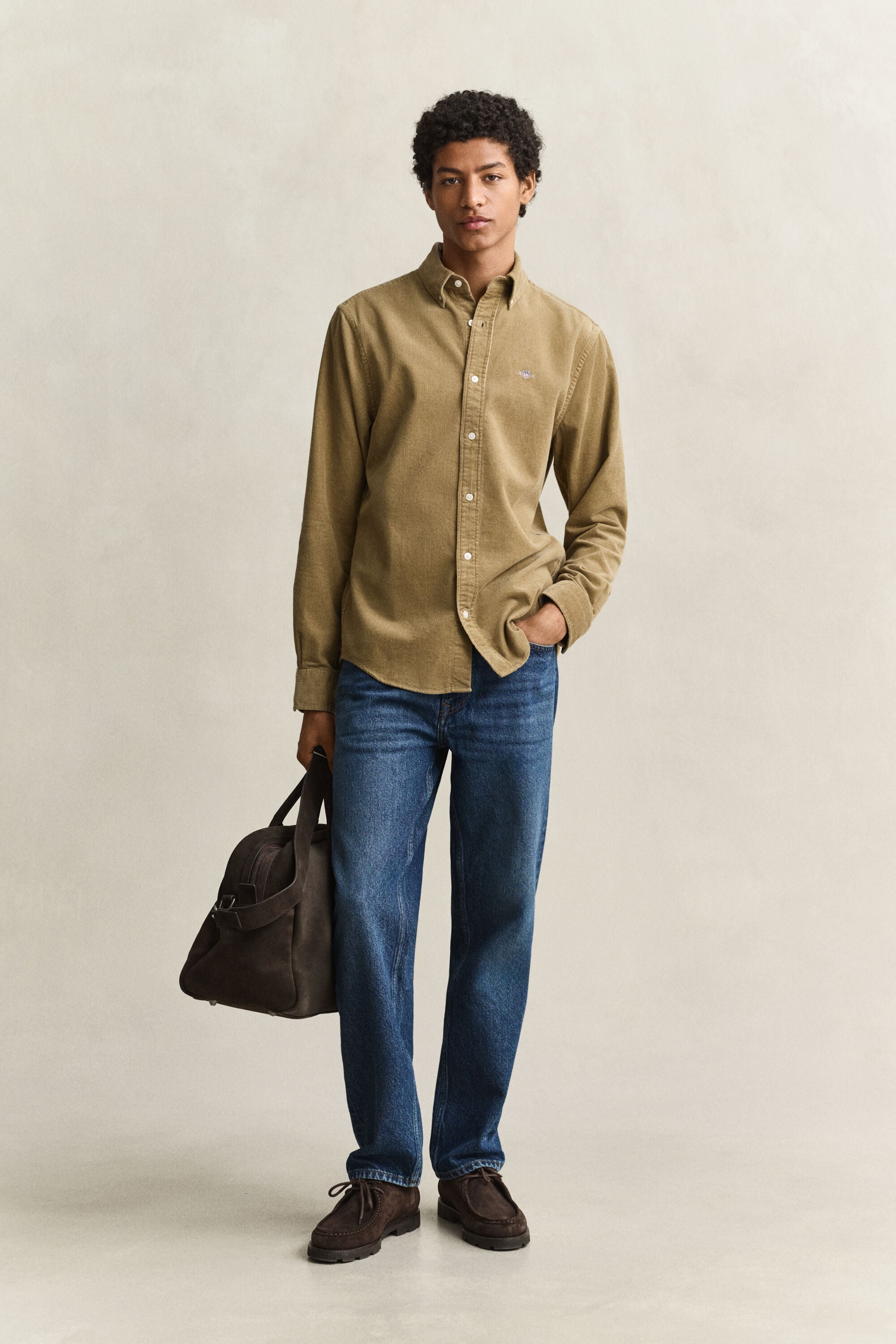 Corduroy overhemd