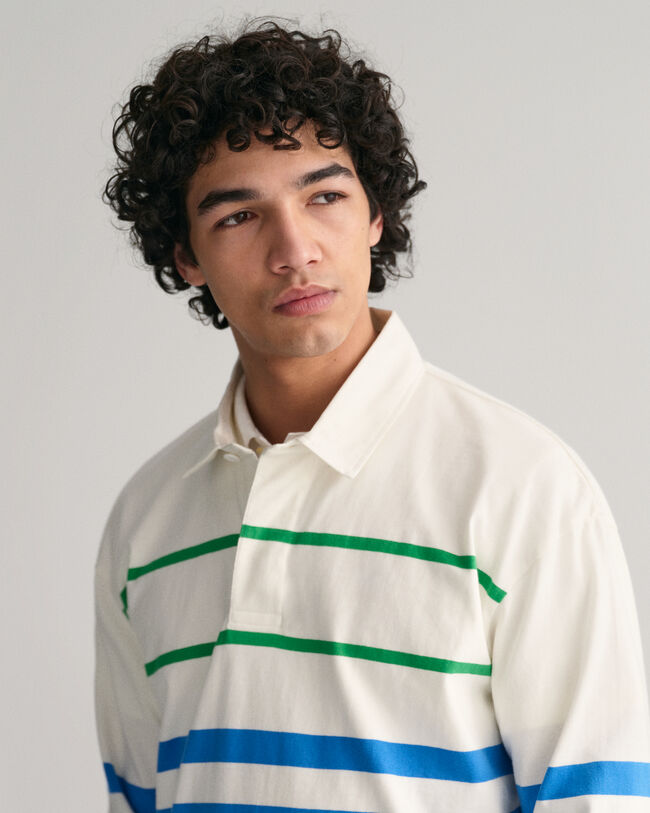 Veelkleurig gestreepte Heavy Rugger