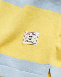 Katoenen poloshirt met strepen