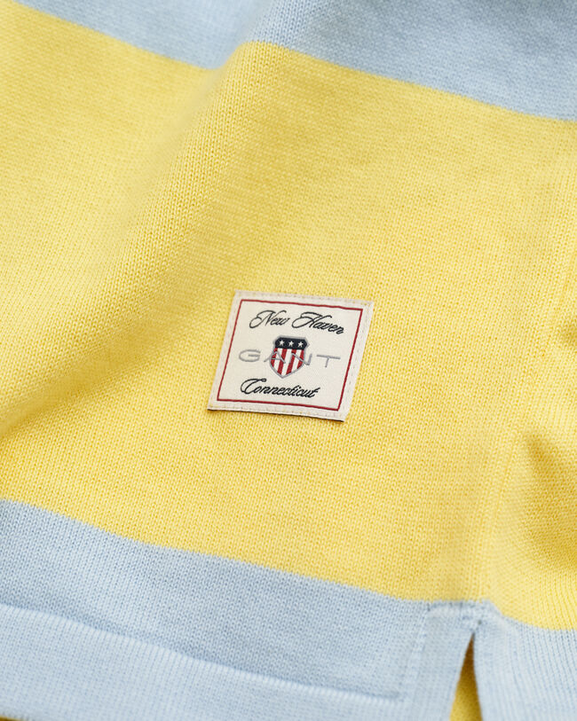 Katoenen poloshirt met strepen