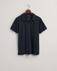 Linnen poloshirt