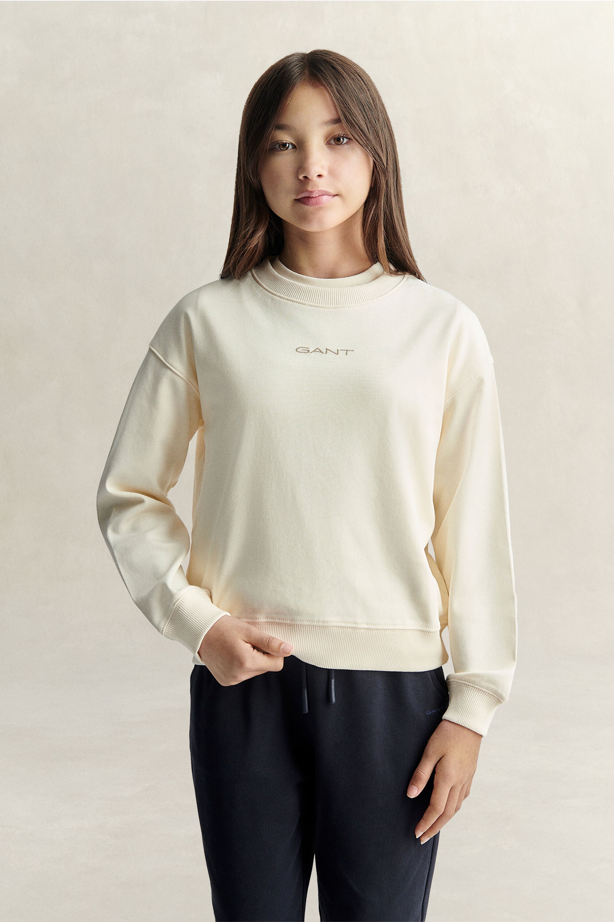 Oversized sweatshirt voor tienermeisjes