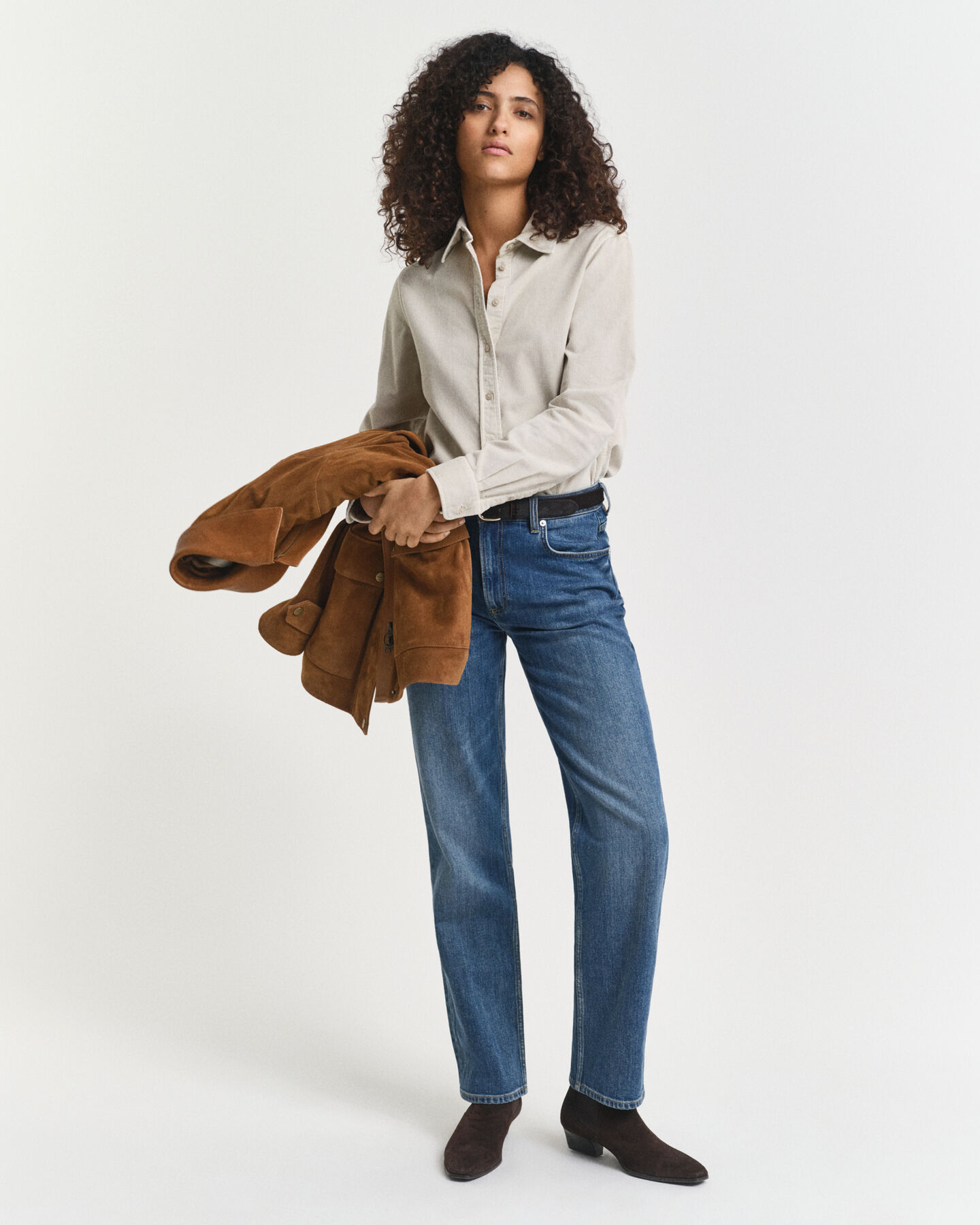 Regular Fit corduroy overhemd