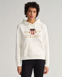 Archive Shield hoodie van sweatstof