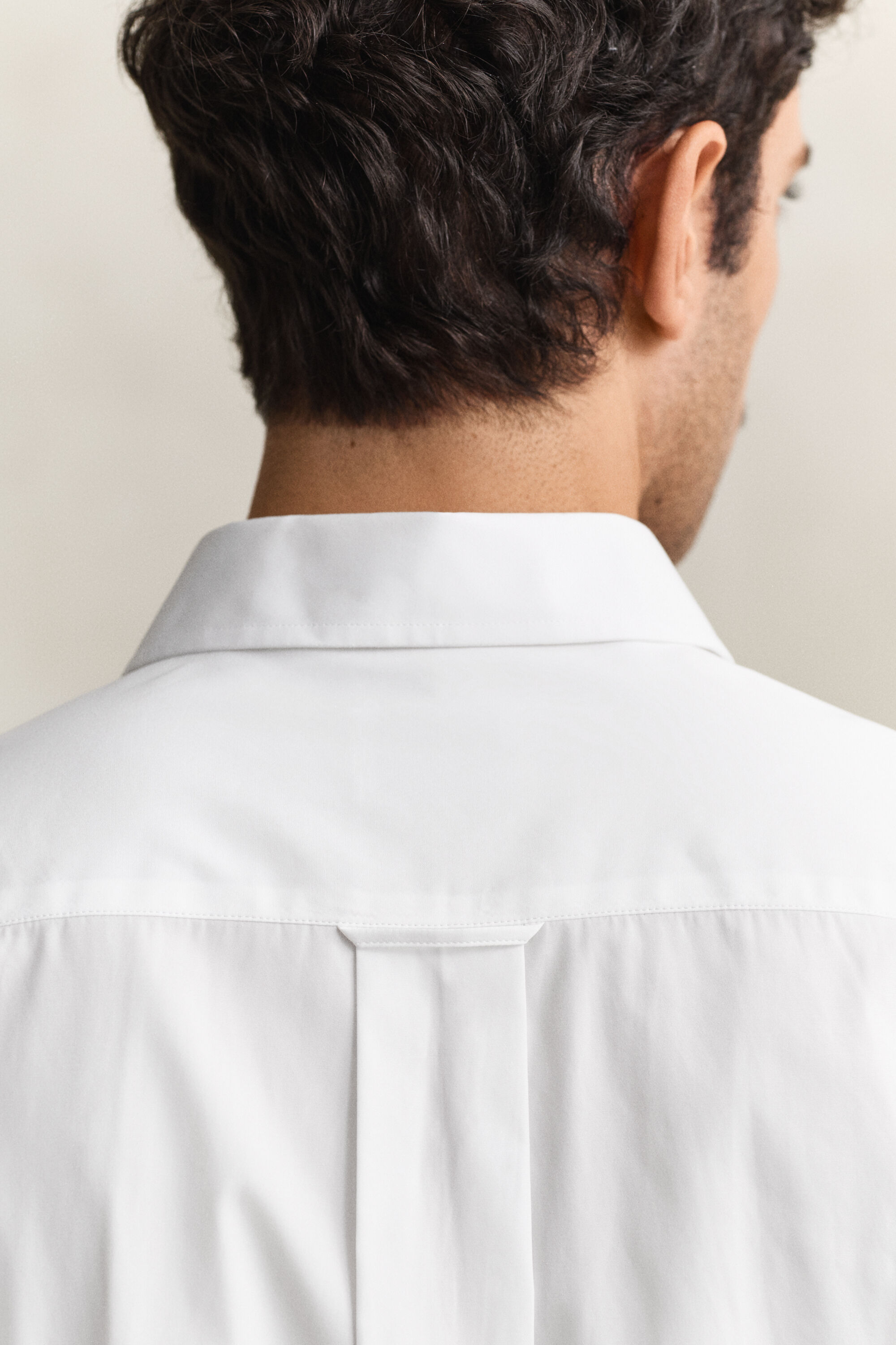 Poplin overoverhemdjurk