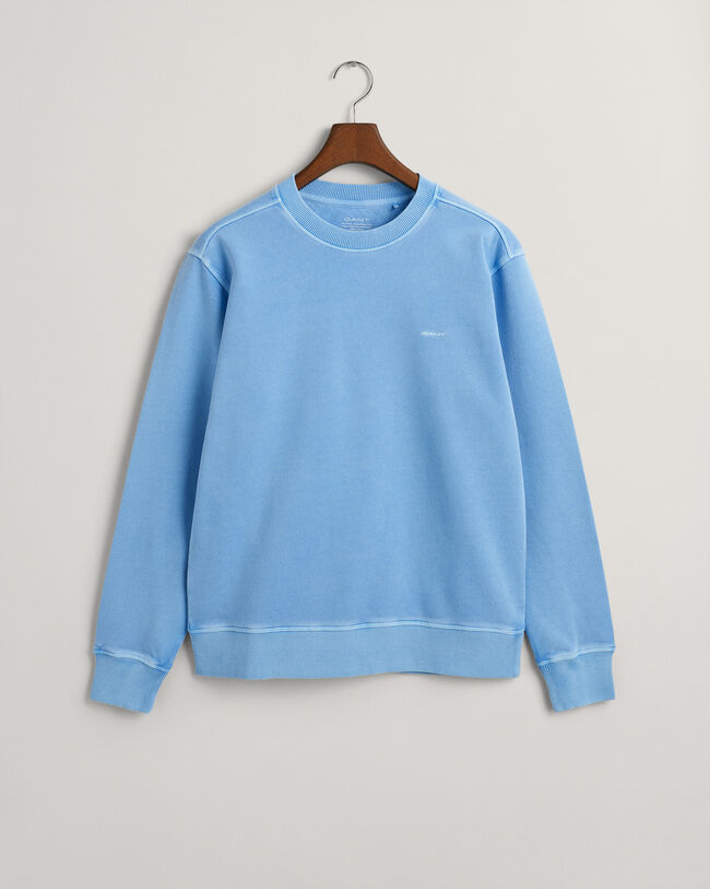 Sunfaded sweatshirt met ronde hals