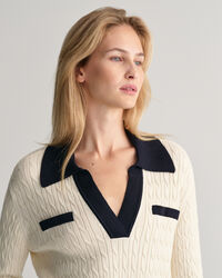 Kabelgebreide polotrui