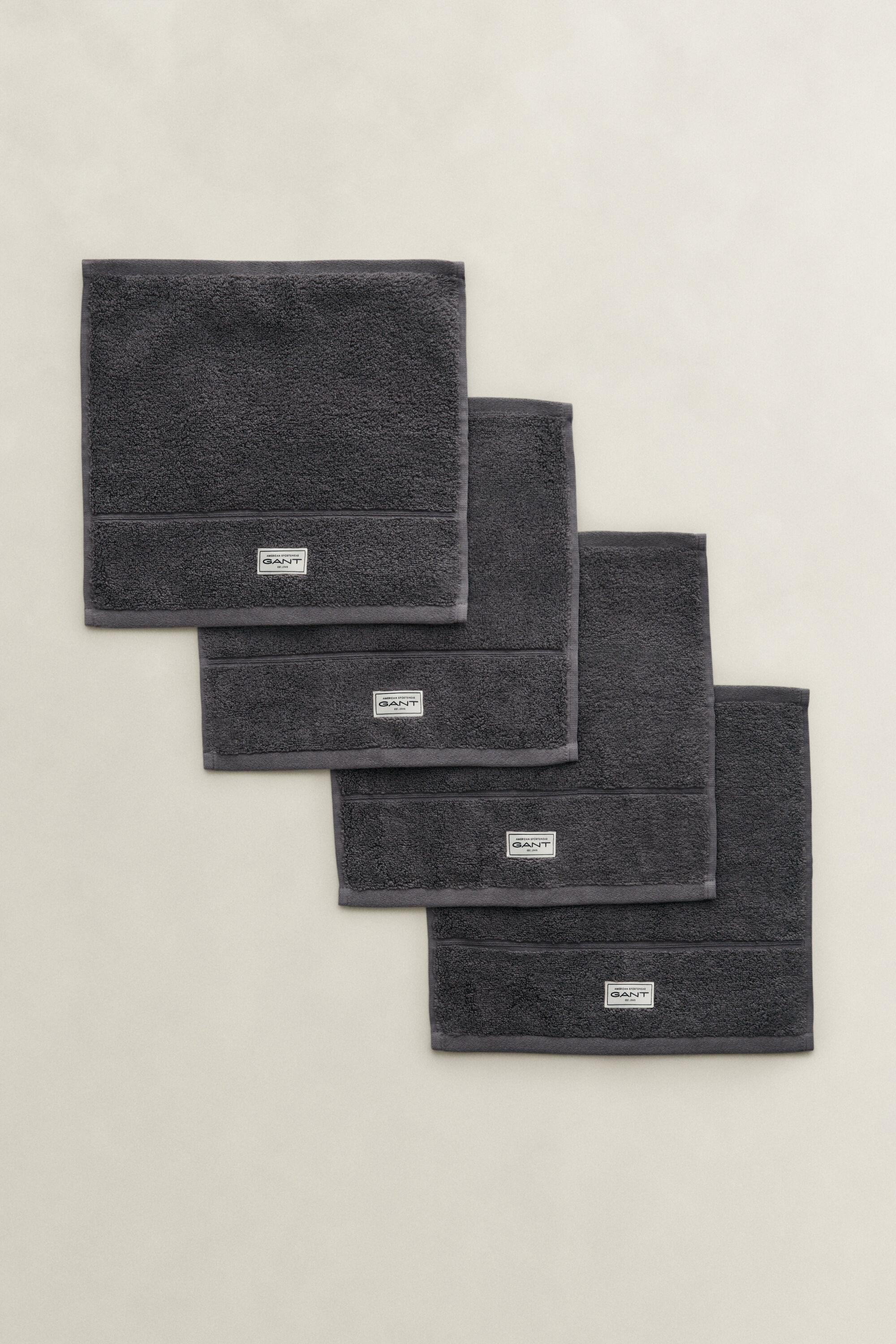 Set van vier Premium handdoeken 30 x 30 cm