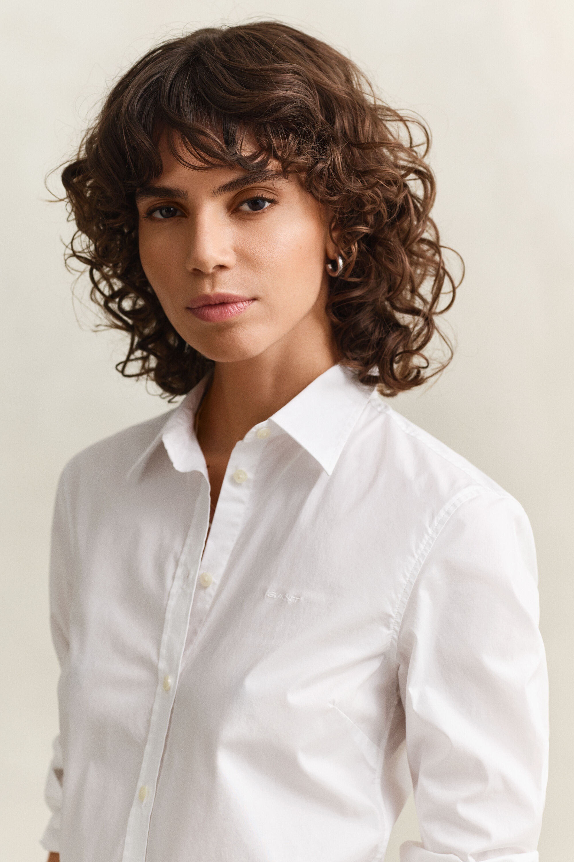 Slim Fit poplin overoverhemd