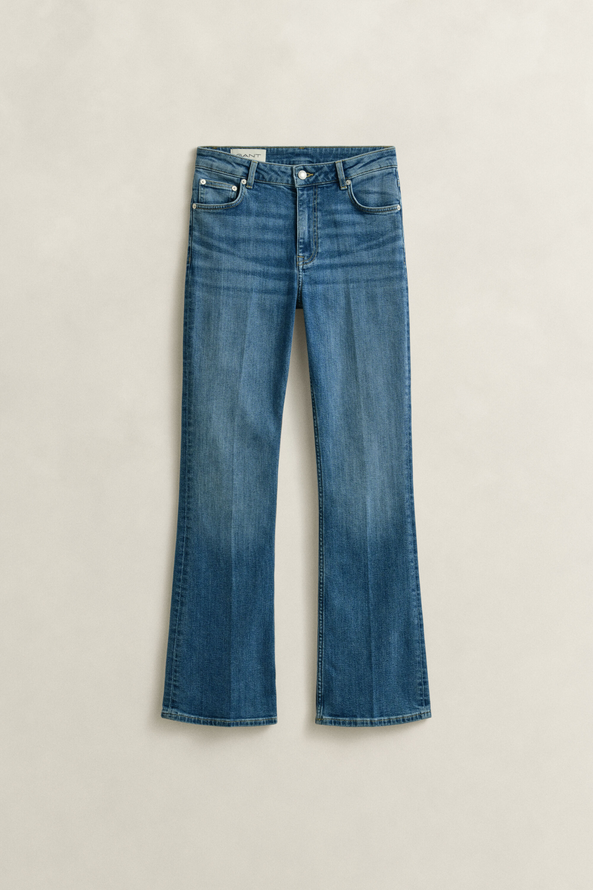 Flared jeans met stretch