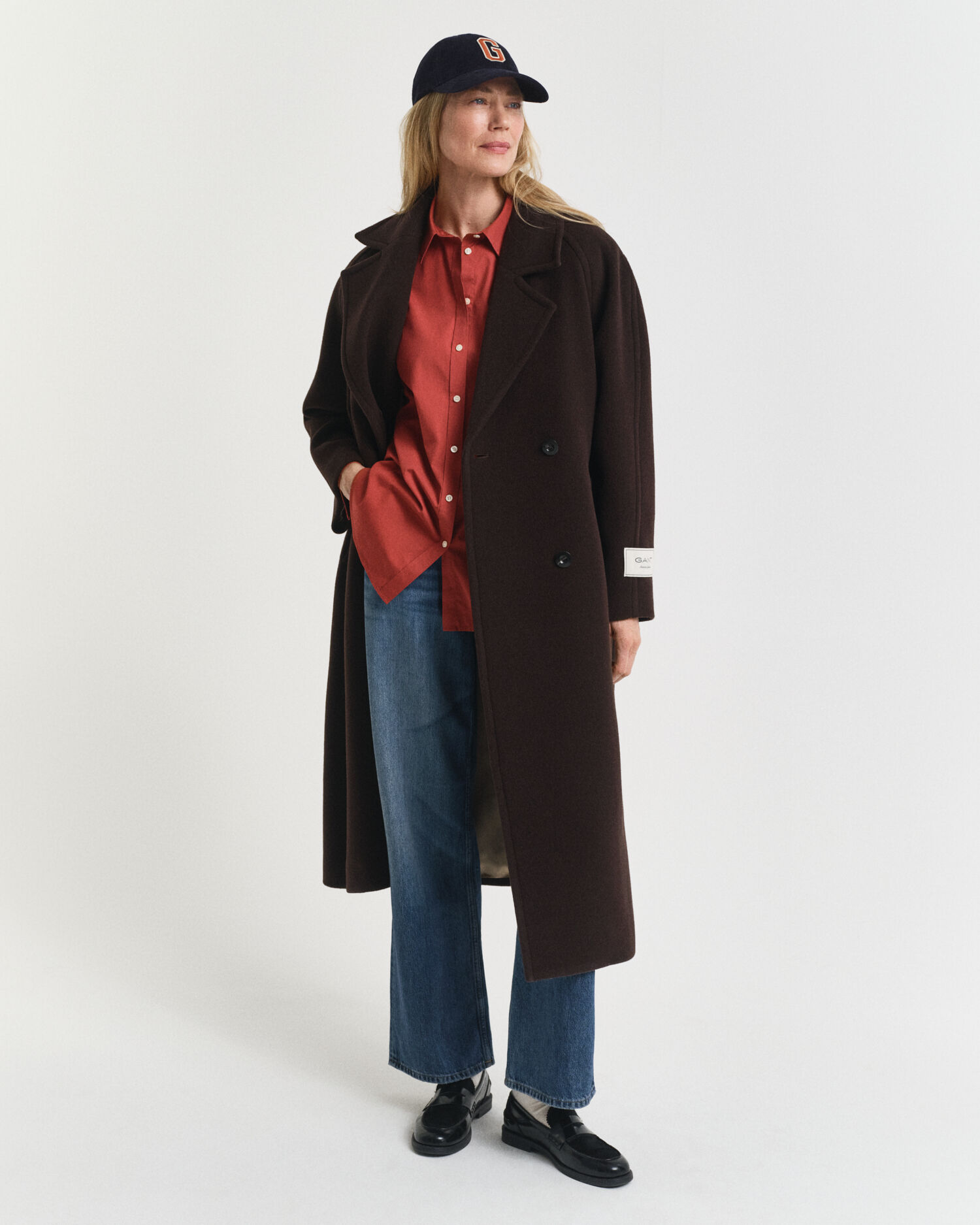 Relaxed Fit Classic overoverhemd van poplin