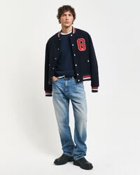 Trui met ronde hals van extra fijne merinoswol