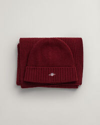 Cadeauset met Shield beanie en sjaal