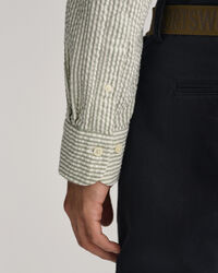 Regular Fit Seersucker overhemd