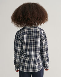 Kids Regular Fit geruit flanellen shirt