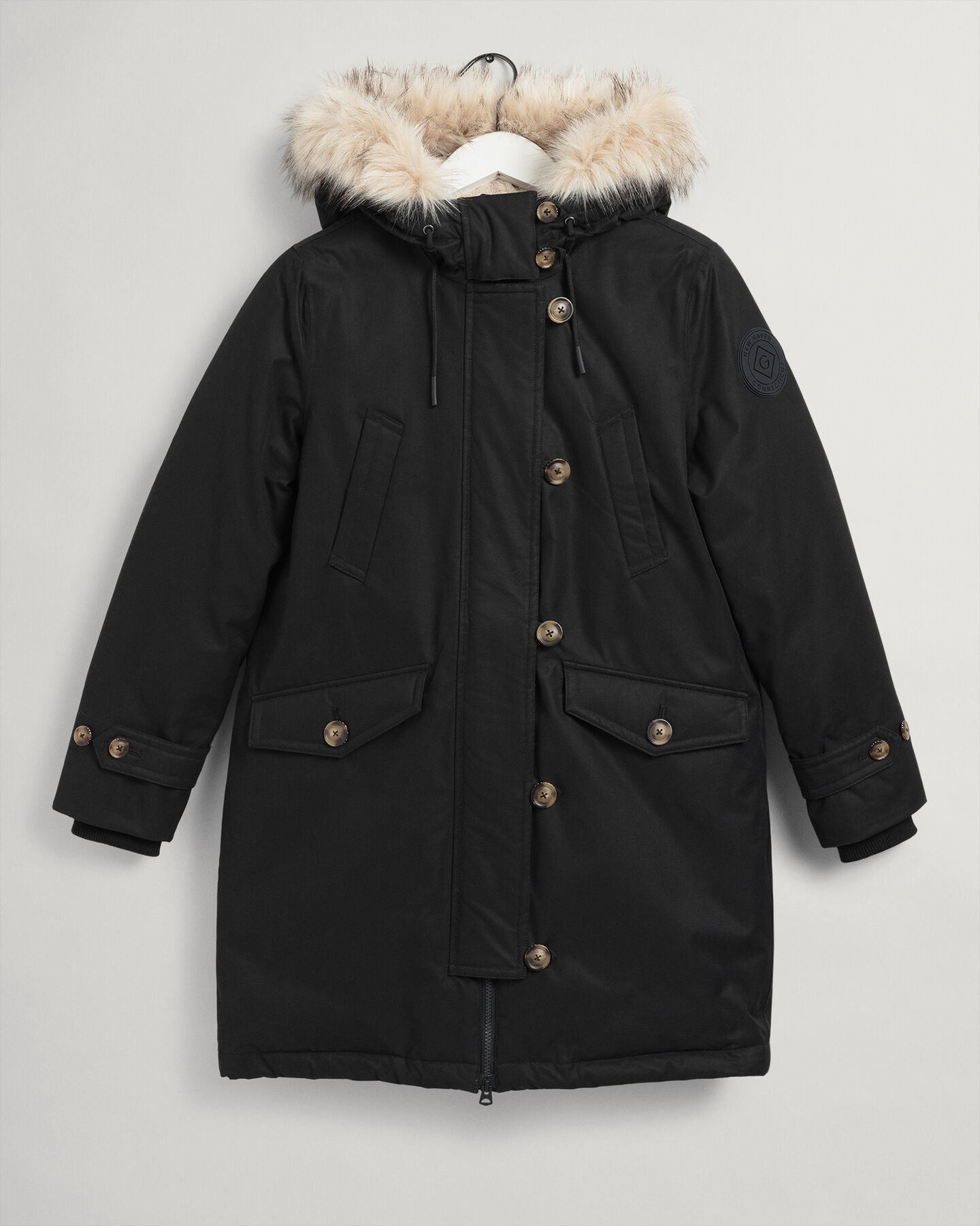 Arctic parka met donsvulling