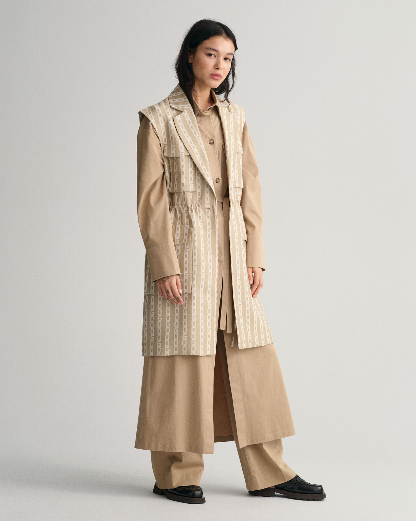 Chain Jacquard gilet