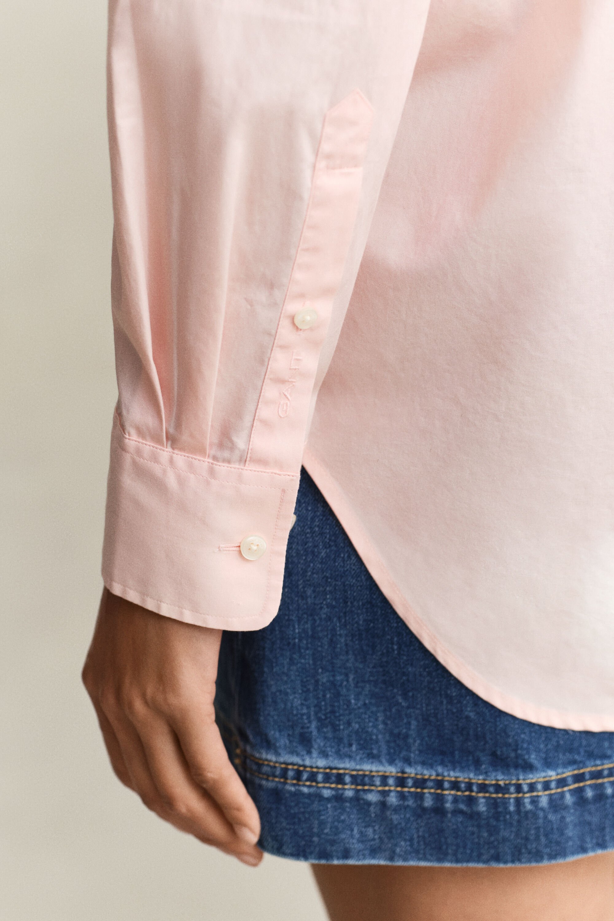 Relaxed Fit Classic overoverhemd van poplin