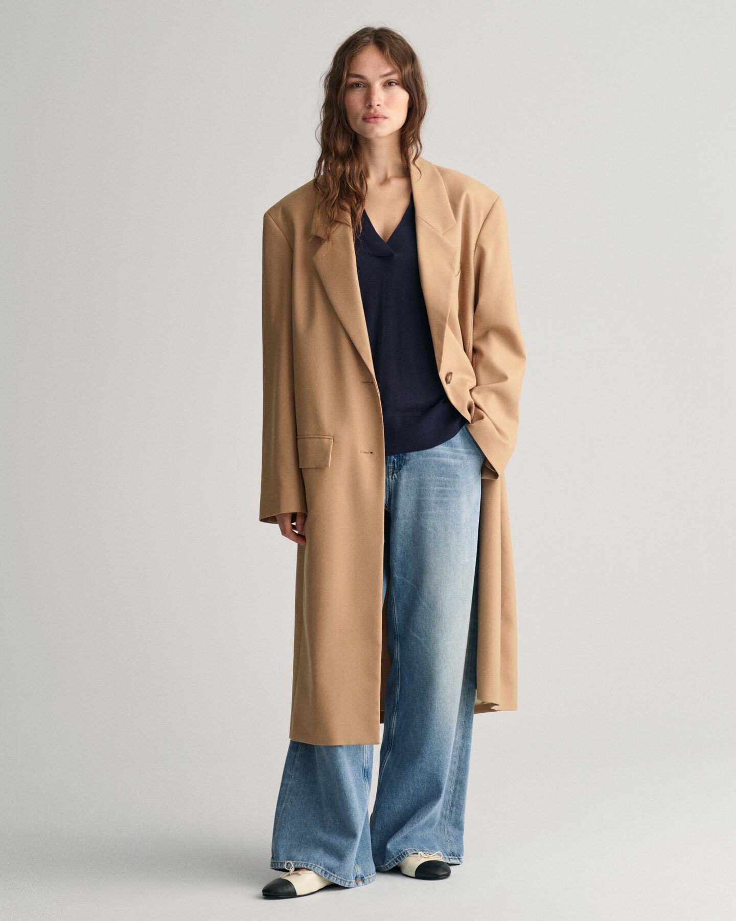 Fijngebreide Rugger met korte mouwen