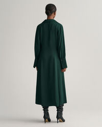 Slim Fit jurk met brede manchetten