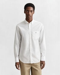 Regular Fit Classic overhemd van poplin
