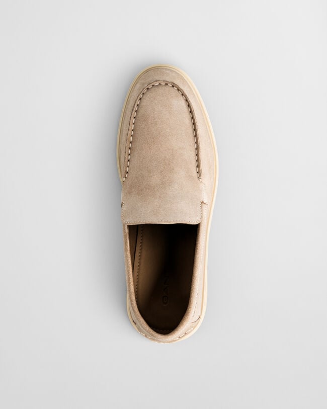 Boery su&egrave;de loafers